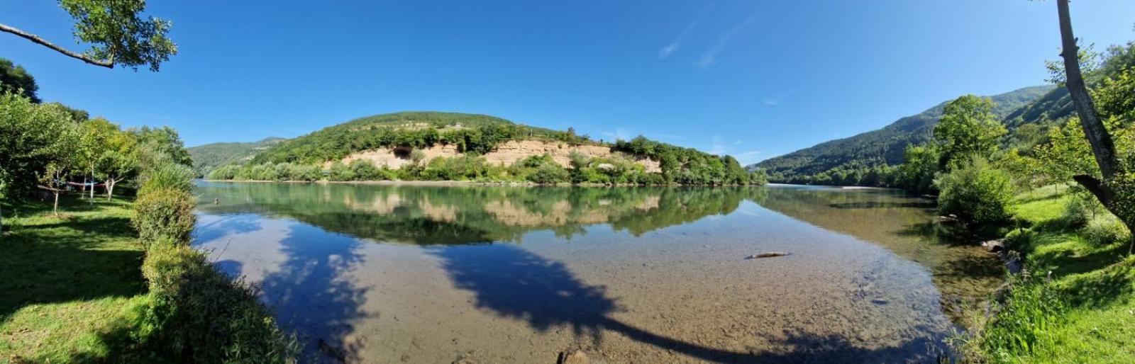 Bed and Breakfast Prenociste Na Drini Foca Zewnętrze zdjęcie