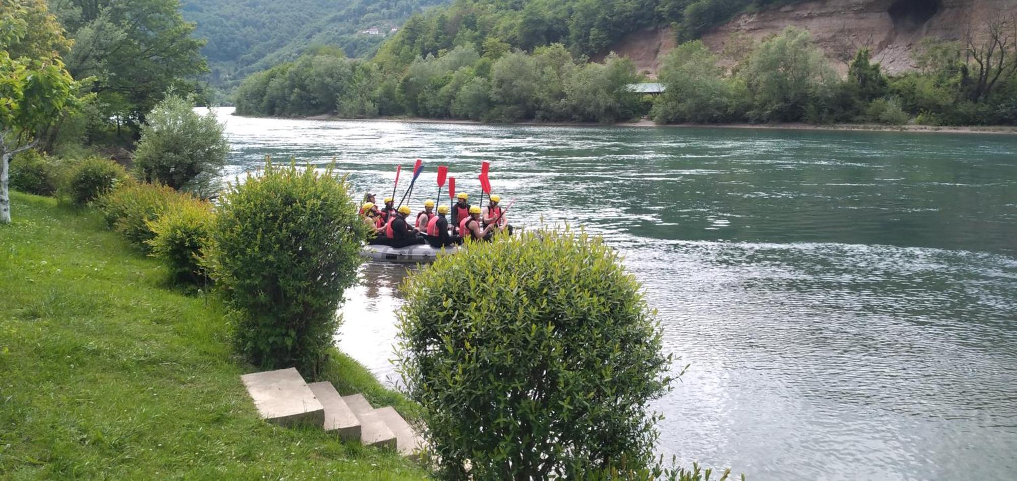 Bed and Breakfast Prenociste Na Drini Foca Zewnętrze zdjęcie